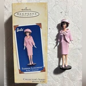 Hallmark Keepsake Barbie fashion luncheon